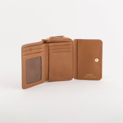 Leather Wallets-Delta Winter Single Size / Tan