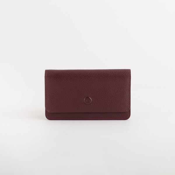 Leather Wallets-Delta Winter Single Size / Plum