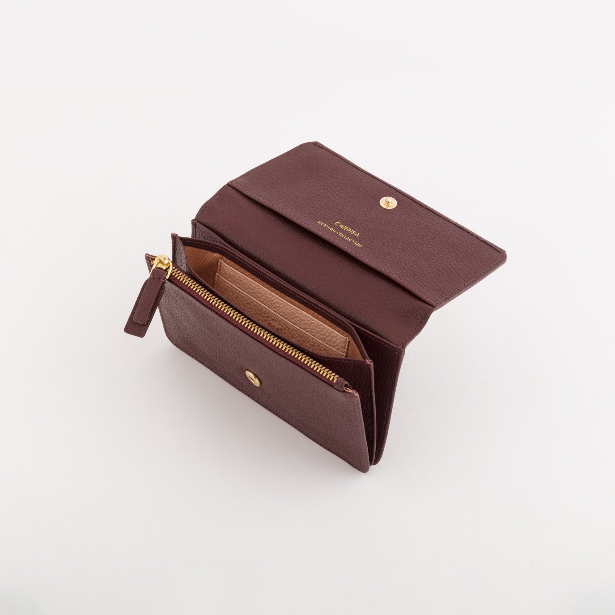 Leather Wallets-Delta Winter Single Size / Plum
