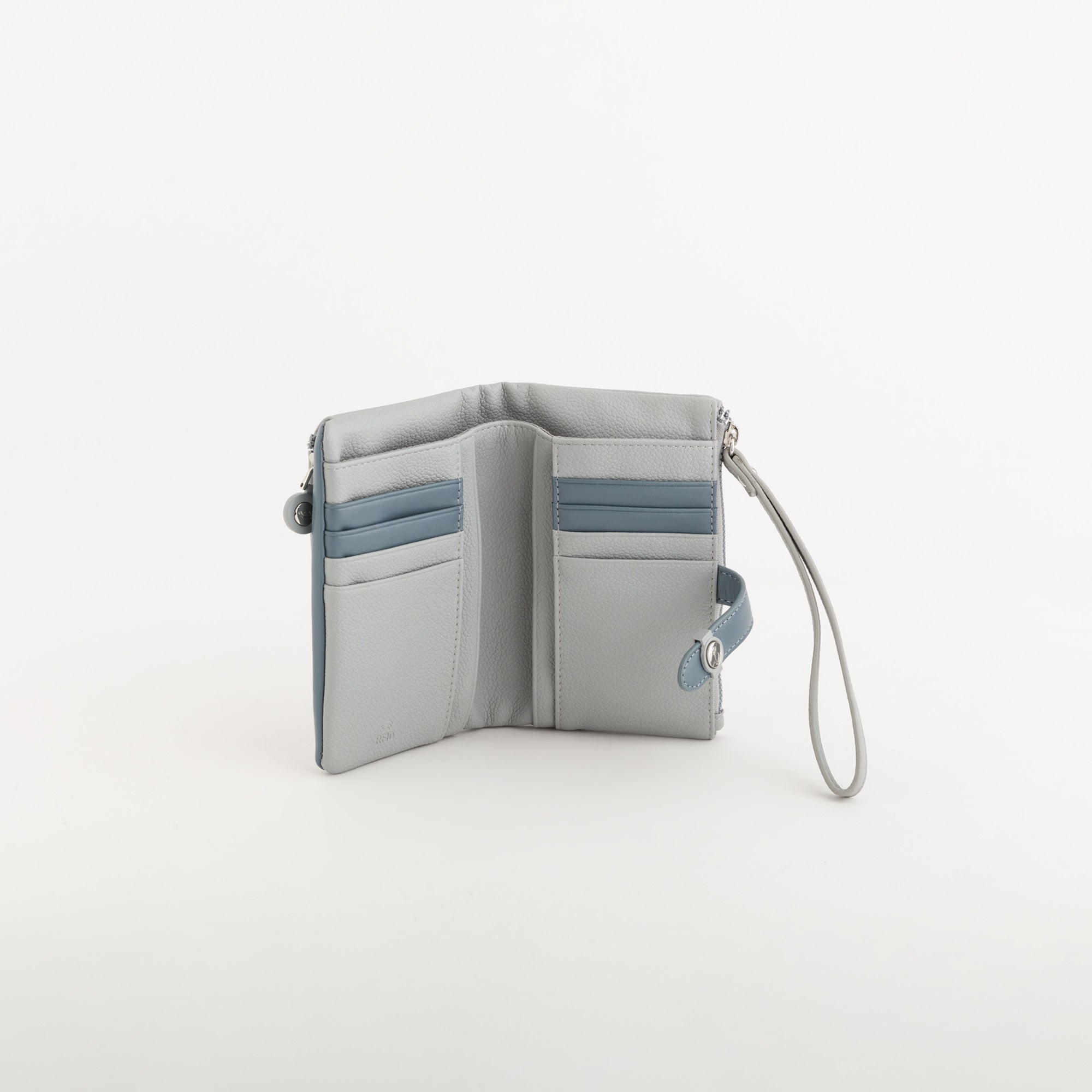 Women's Leather Wallet Azalea Wallet V1 Powder Blue
