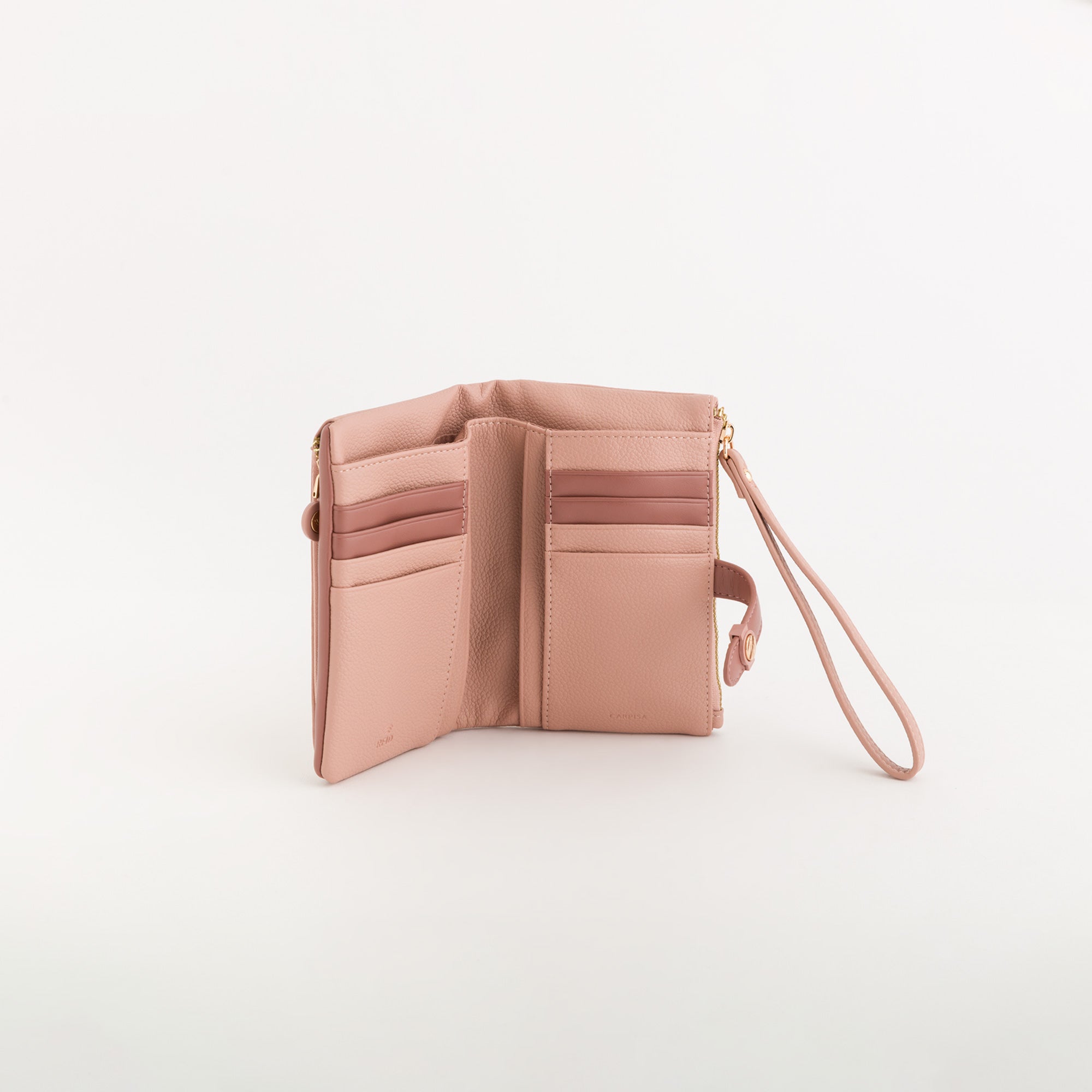 Women's Leather Wallet Azalea Wallet V1 Powder
