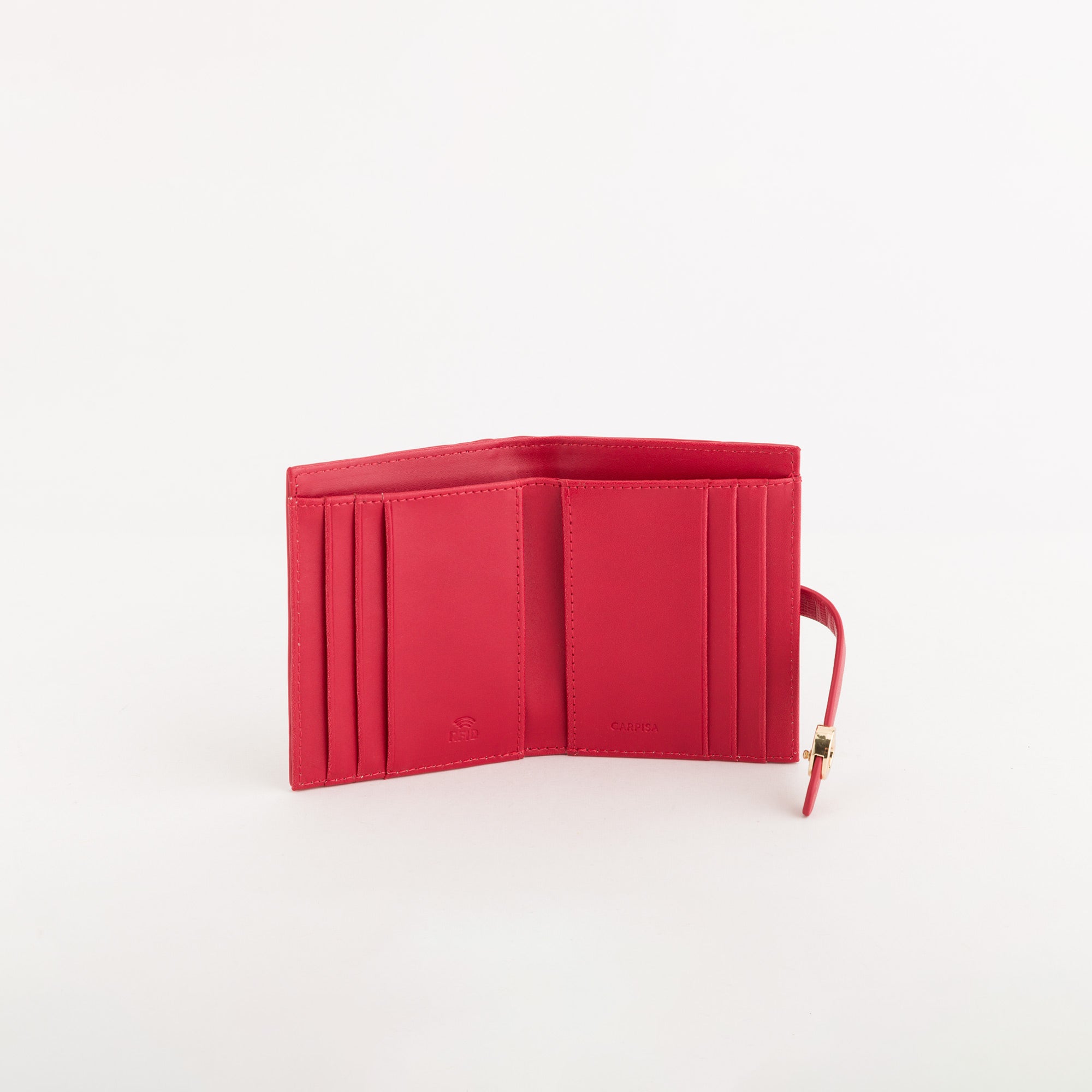 Women's Leather Wallet Dalia Wallet V3 Lipstick Red