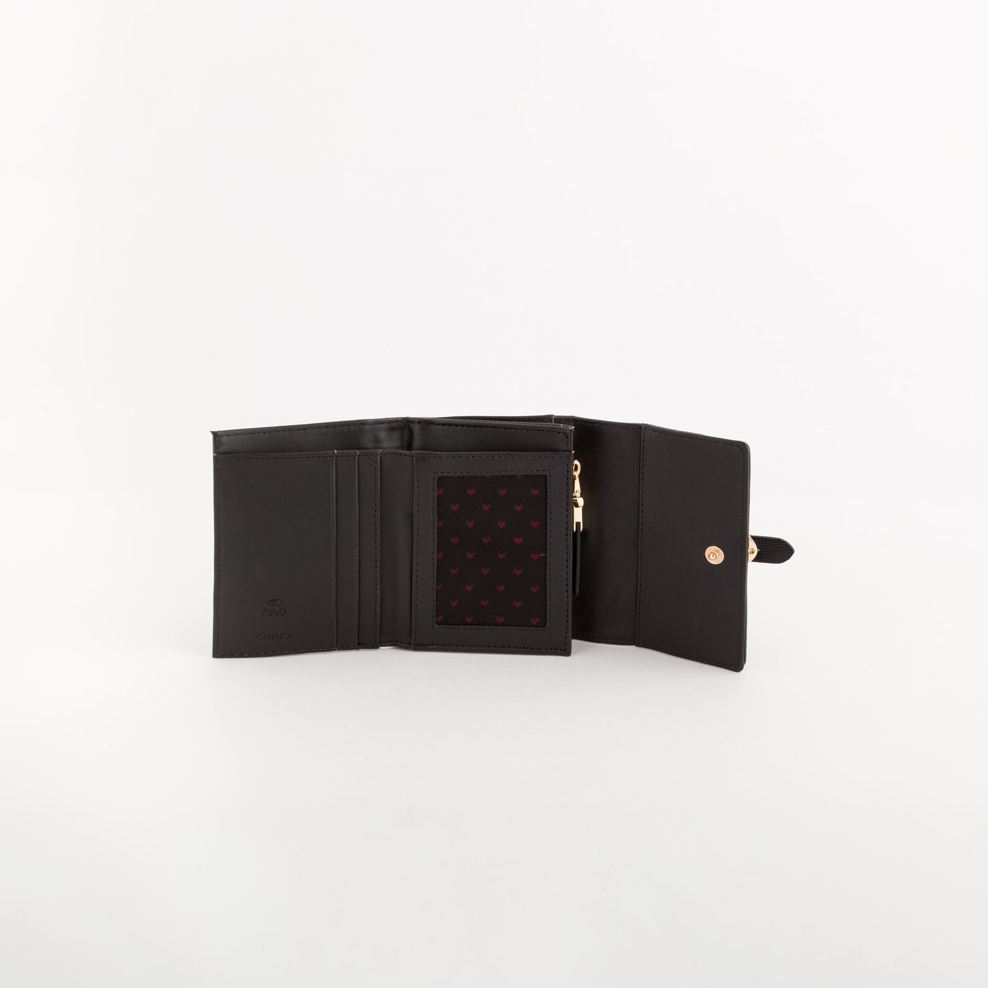 Women's Leather Wallet Dalia Wallet V3 Black