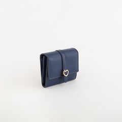 Women's Leather Wallet Dalia Wallet V3 Navy Blue
