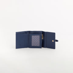 Women's Leather Wallet Dalia Wallet V3 Navy Blue
