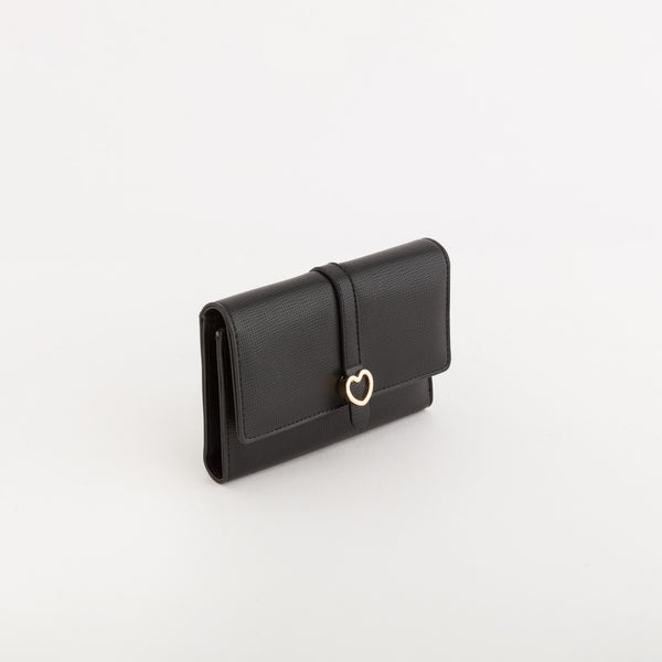 Women's Leather Wallet Dalia Wallet V3 Black