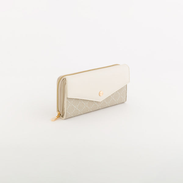 Women's Leather Wallet Diana Spring Wallet Butter/Multicolour