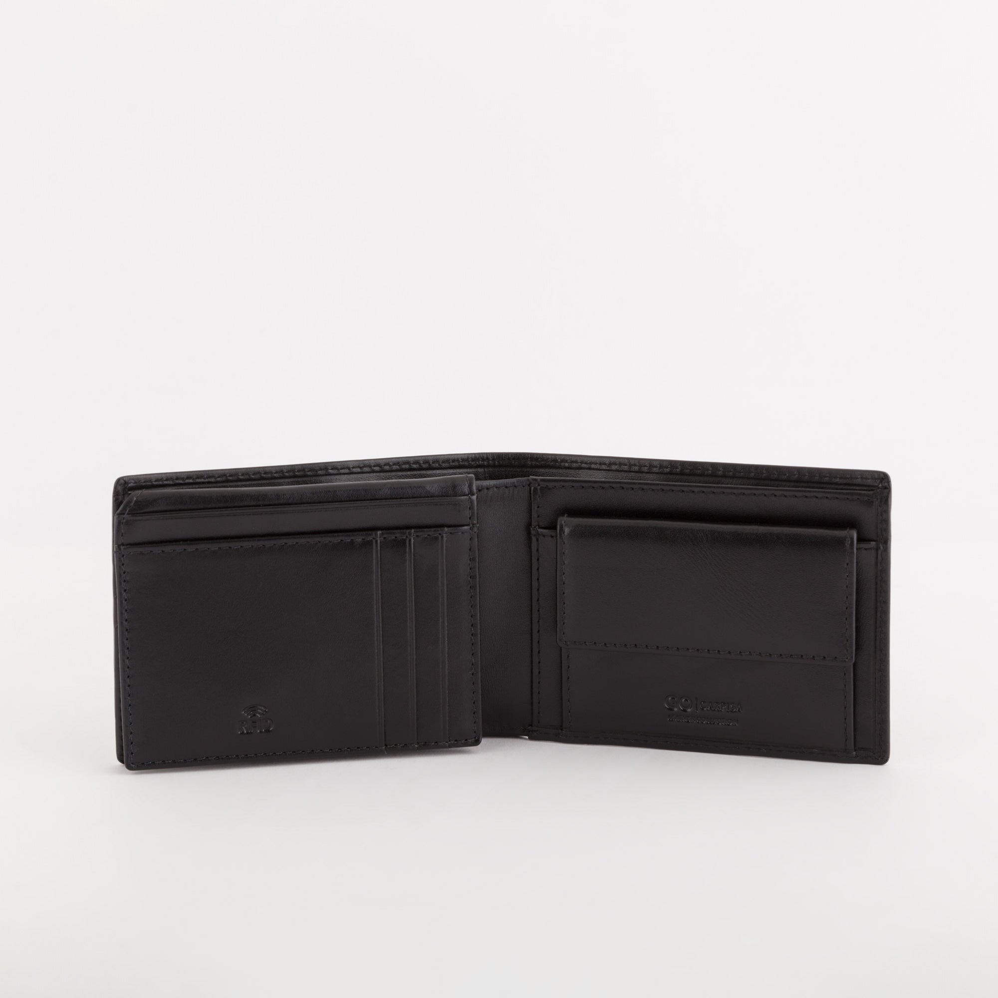 Leather Wallets-Felipe Single Size / Black