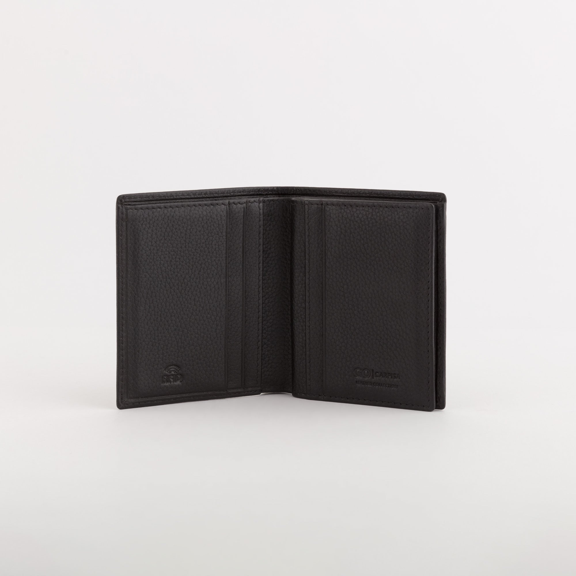 Leather Wallet Mark Black