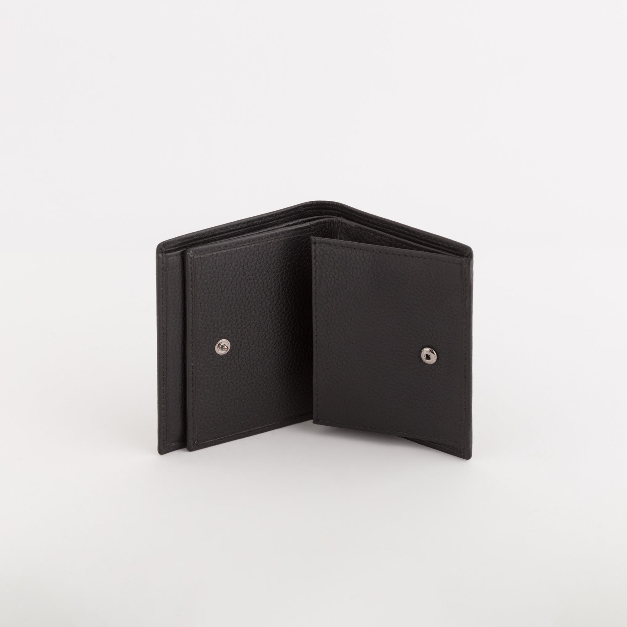 Leather Wallet Mark Black