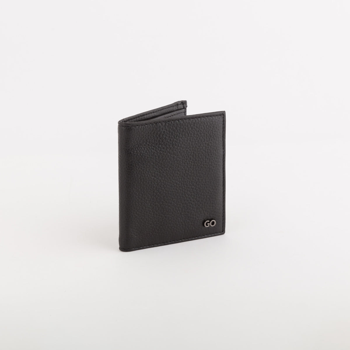 Leather Wallet Mark Black