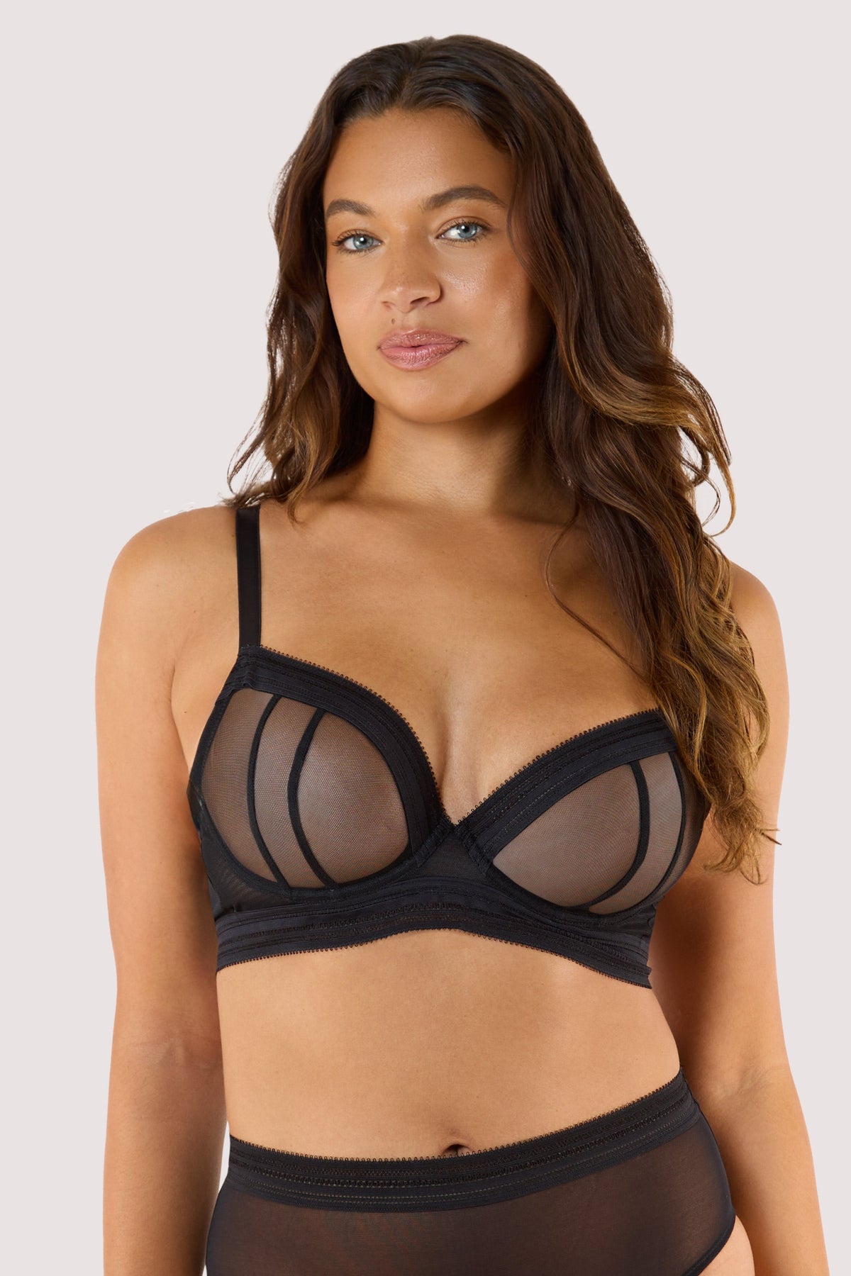Playful Promises Icon Sheer Plunge Bra