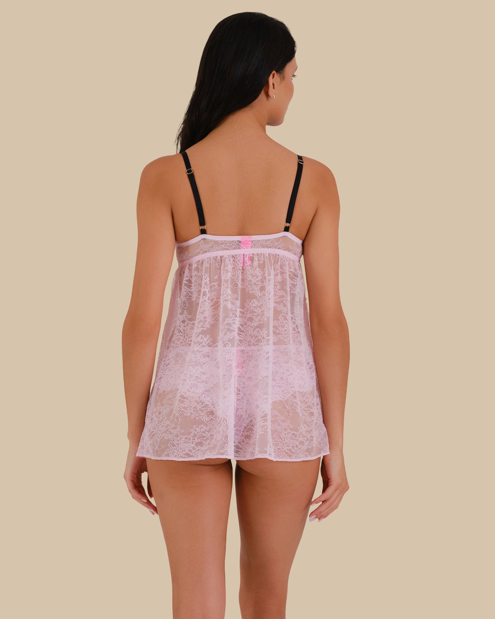 La Senza Pink Sexy Sleep Uncupped Babydoll