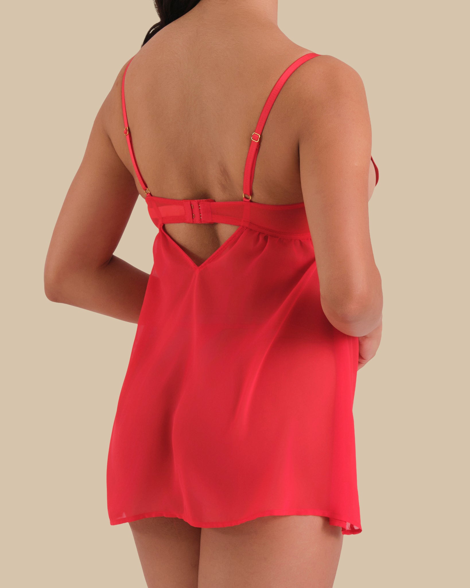 Isla & Evie Purple Sexy Sleep Uncupped Babydoll