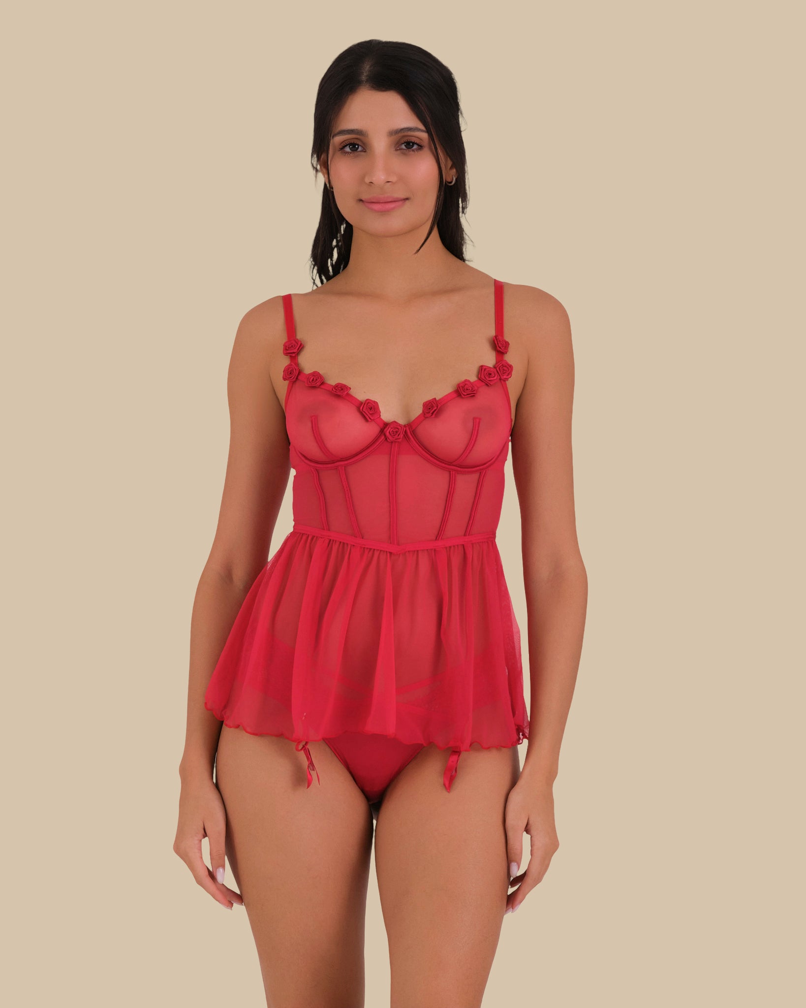 La Senza Pink Sexy Sleep Uncupped Babydoll