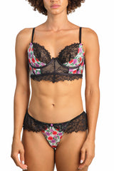 Isla & Evie Dahlia Bustier Rose Garden / 32A