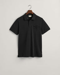 Tonal Shield Polo Shirt
