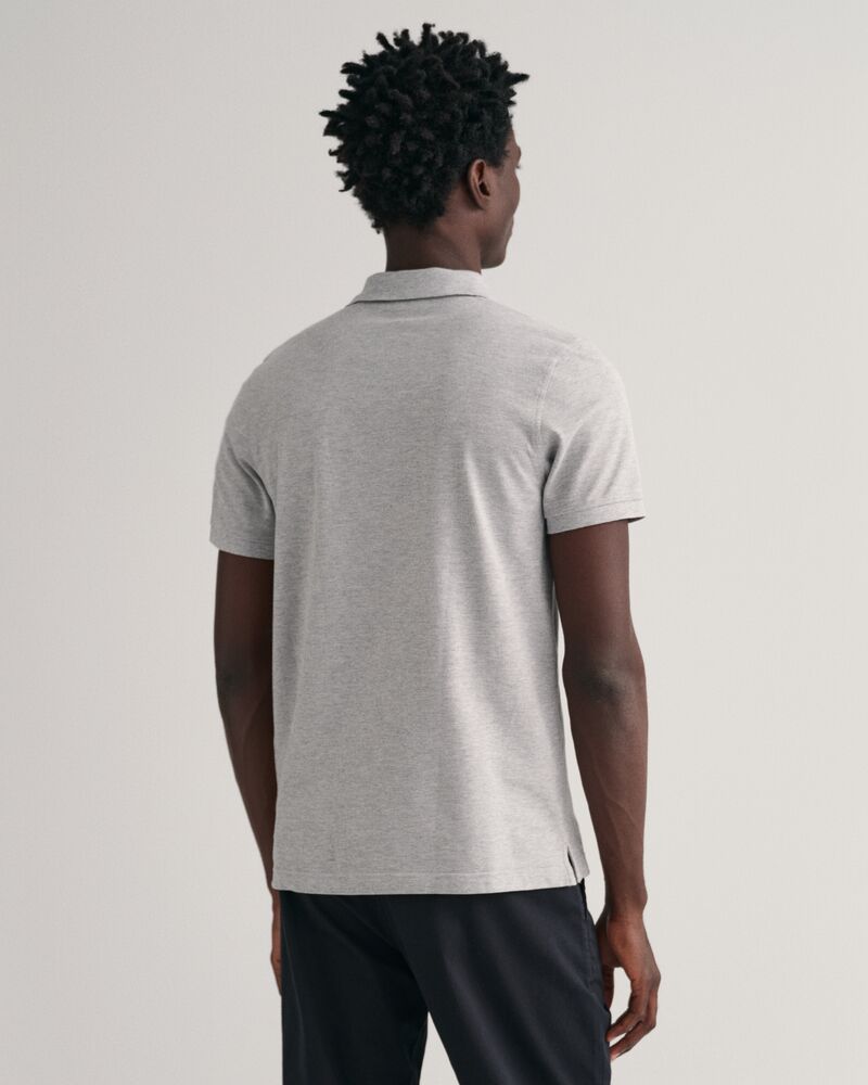 Tonal Shield Polo Shirt