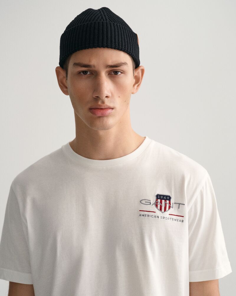 Embroidered Archive Shield T-Shirt