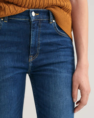Slim Fit Cropped Jeans