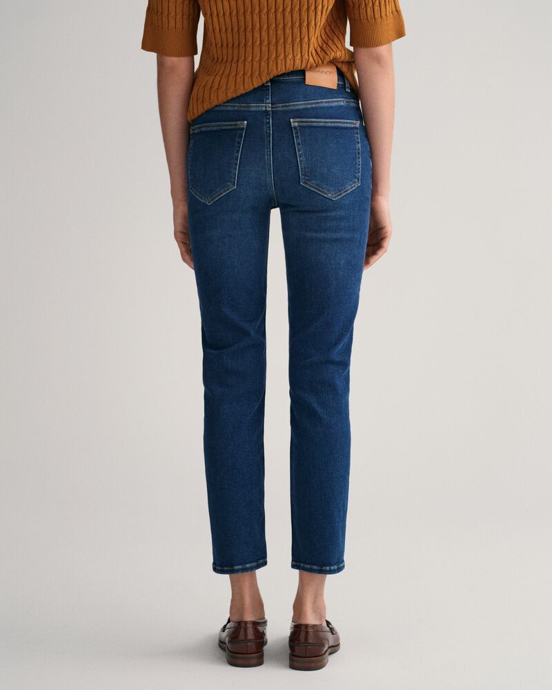 Slim Fit Cropped Jeans