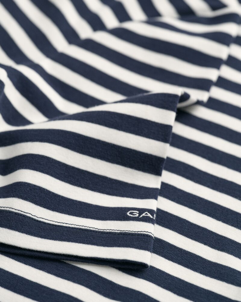Slim Striped 1X1 Ribbed Ss T-Shirt