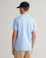 Slim Fit Shield Piqué Polo Shirt