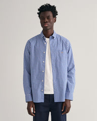 Regular Fit Gingham Poplin Shirt