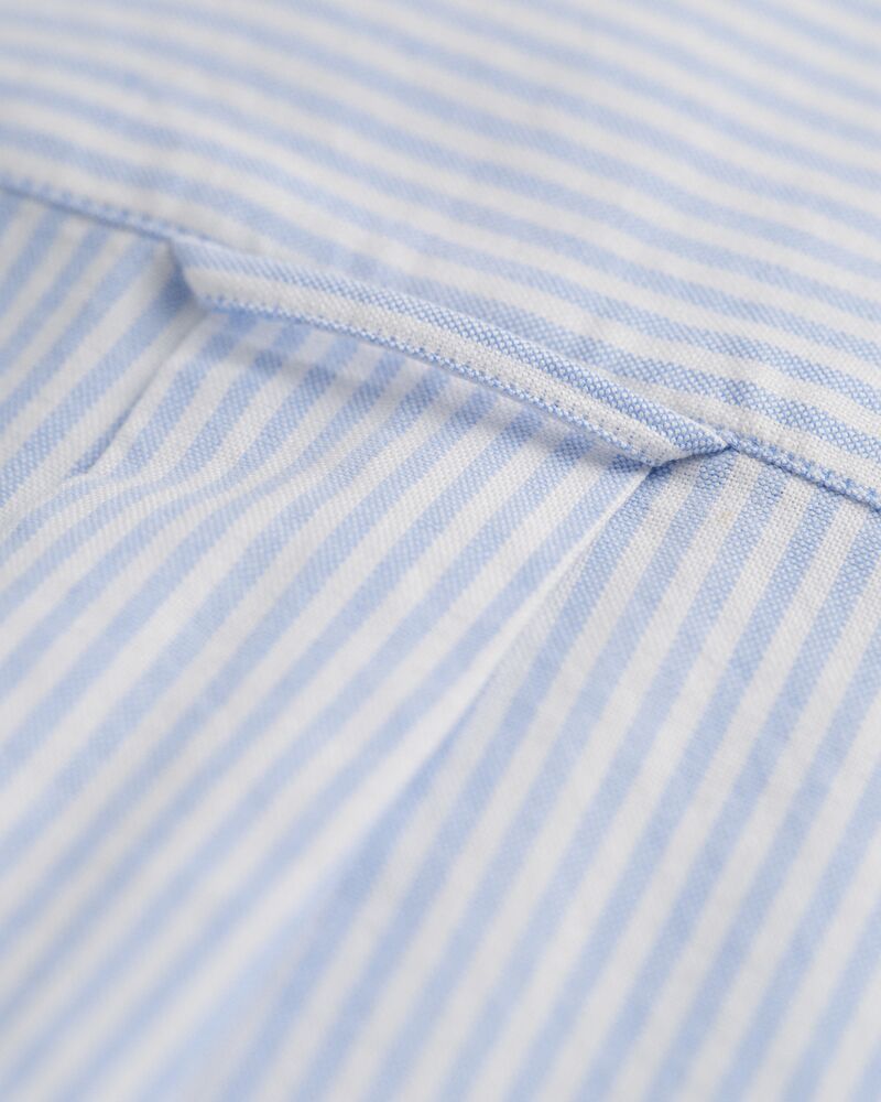 Regular Fit Banker Stripe Classic Oxford Shirt