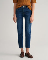 Slim Fit Cropped Jeans