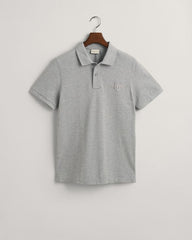 Tonal Shield Polo Shirt