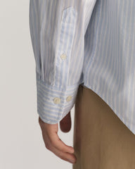 Regular Fit Striped Poplin Shirt