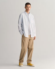 Regular Fit Striped Poplin Shirt