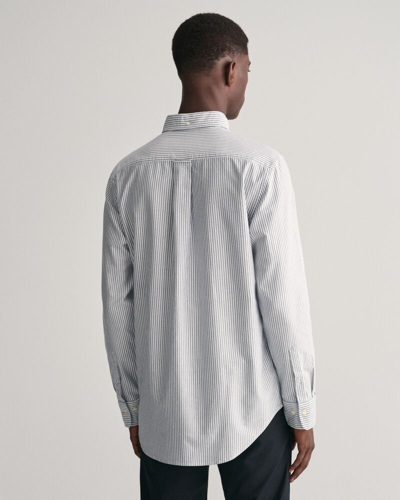 Gant Regular Fit Banker Stripe Classic Oxford Shirt