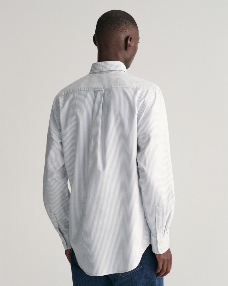 Regular Fit Banker Stripe Classic Oxford Shirt