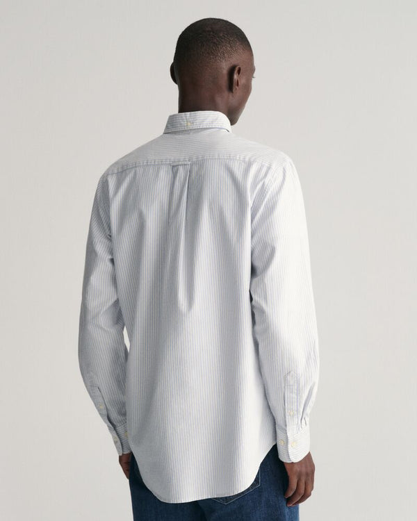 Regular Fit Banker Stripe Classic Oxford Shirt