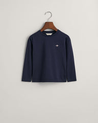 Gant Kids Shield Long Sleeve T-Shirt