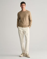 Slim Fit Sunfaded Chinos Cream / 30X32