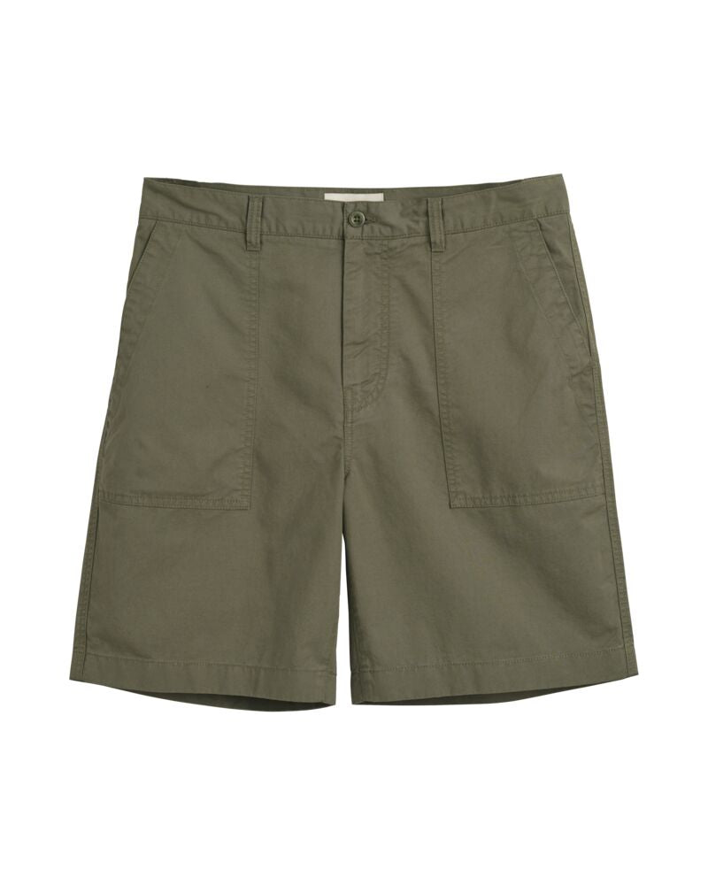Gant Regular Fit Cotton Linen Shorts