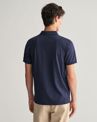 Contrast Piqué Polo Shirt