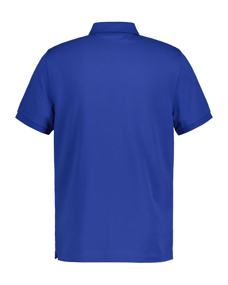 REGULAR Fit Shield Piqué Polo Shirt RICH BLUE / S