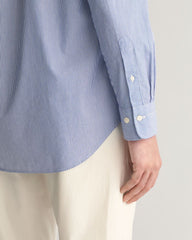 Regular Fit Banker Stripe Poplin Shirt