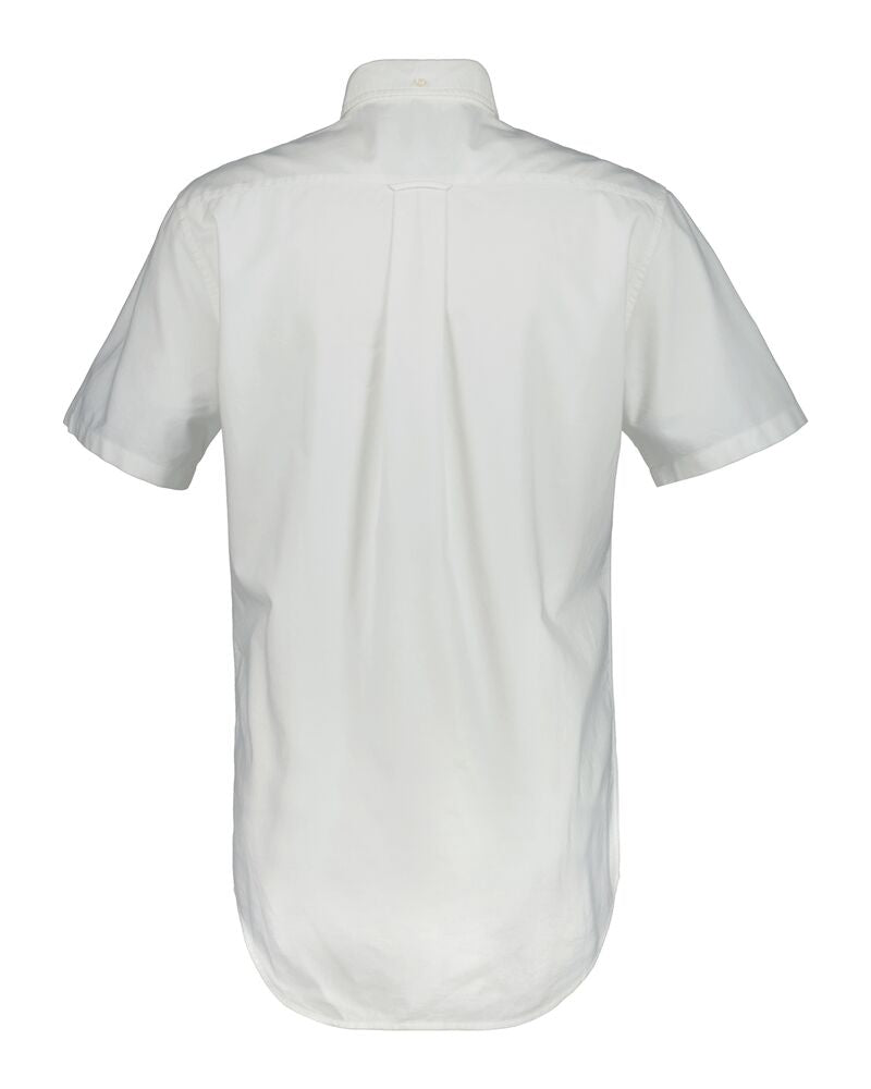REGULAR Fit  Classic  Oxford Short Sleeve Shirt WHITE / S