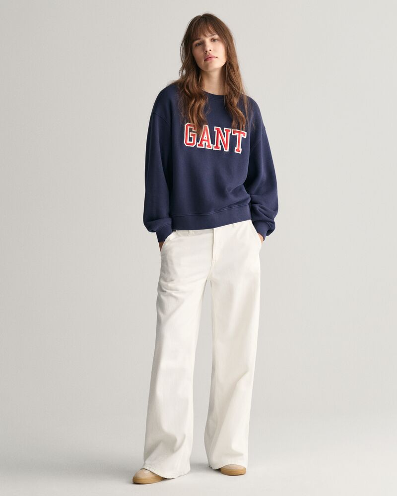 Logo Crew Neck Sweatshirt
