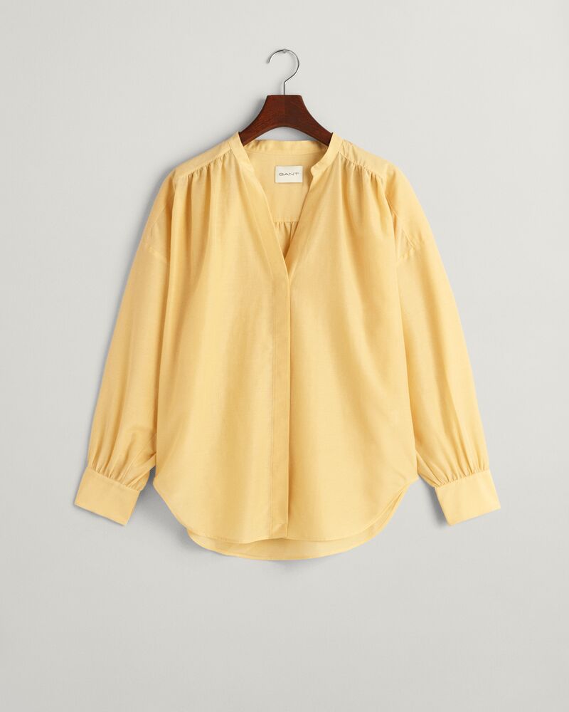 Cotton Silk Blouse Dusty Yellow / 32