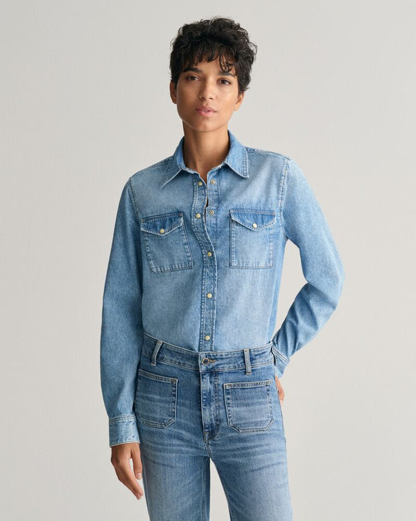 Regular Fit Denim Shirt