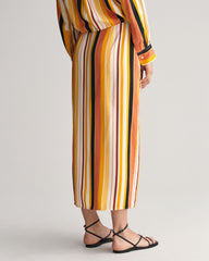 Striped Wrap Skirt Medal Yellow / 32