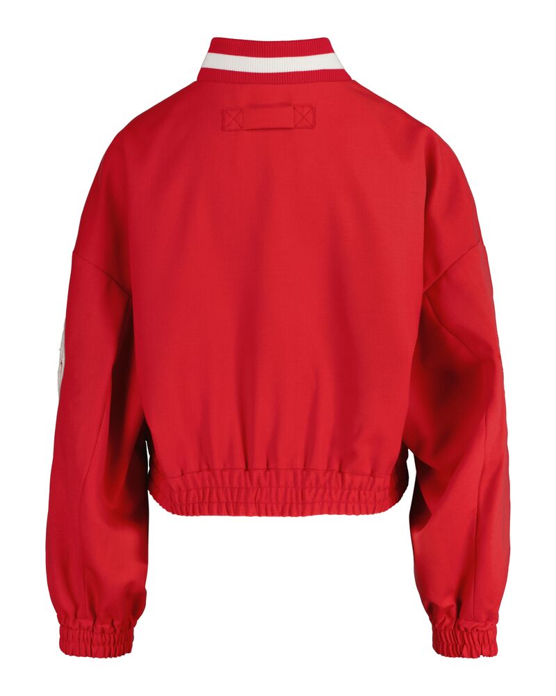 CROPPED VARSITY JACKET