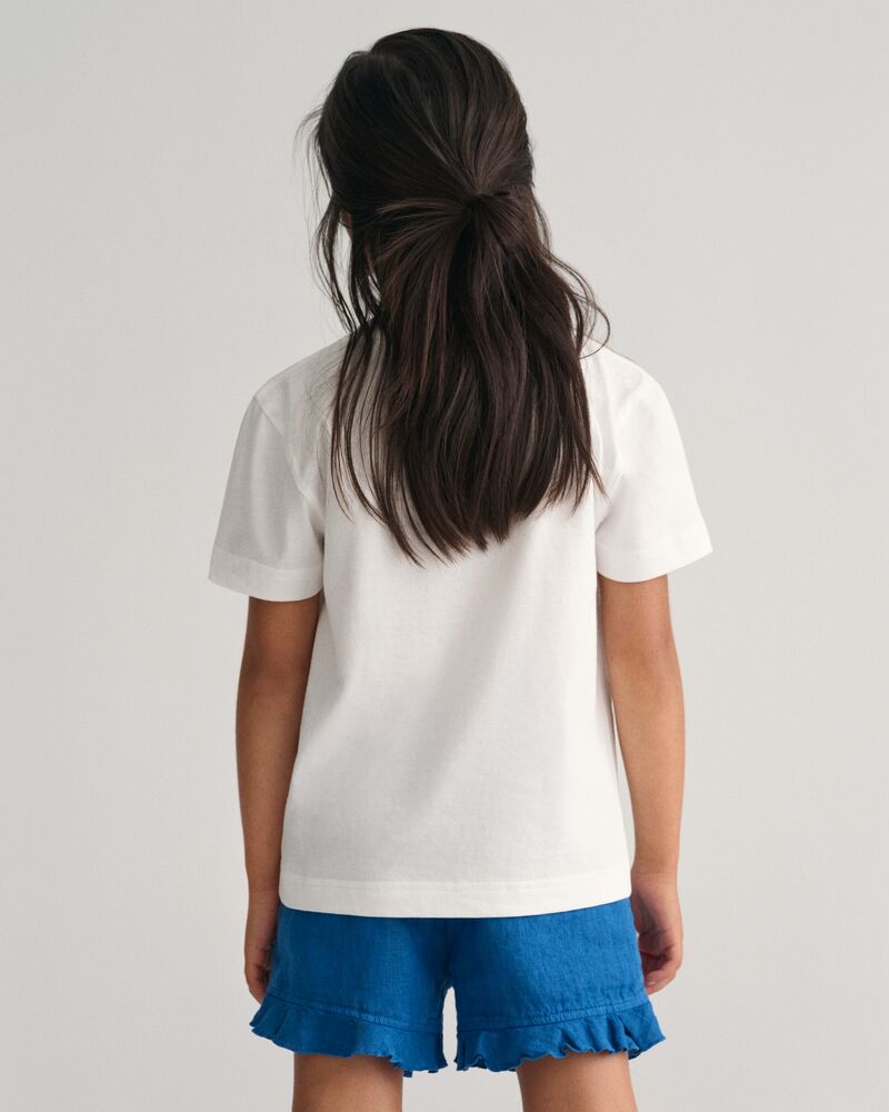 Kids Gant Surf Academy T-Shirt 92 / WHITE