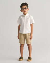 Kids Linen Shorts 92 / DRY SAND